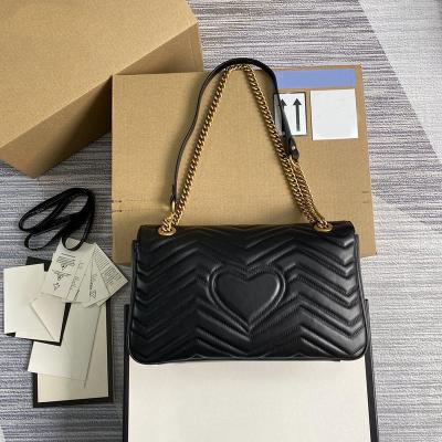 China 2022 Luxury High Quality Chains Shoulder Bags Designer Famous Brand Handbags Purse for sale