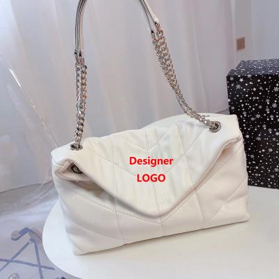 China Designer chain bags women lamb leather handbags ladies brand purses and luxury handbags for women for sale