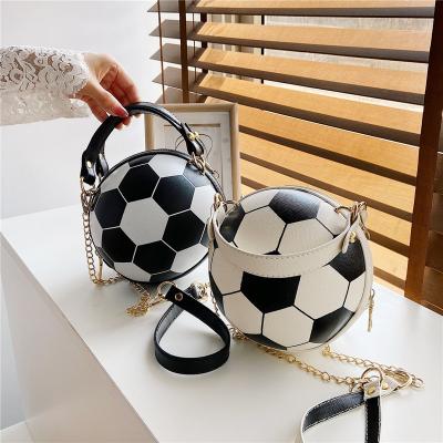 China New Design Fashoion Girls Mini Basketball Kids Basket Ball Purse Round Handbags Ladies Handbags for sale