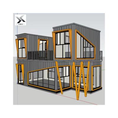 China Modern Manufacturers Direct Selling Nonstandardsize Chinese Luxury Prefab House for sale