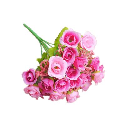 China Home decoration business roses simulation flowers powerful environment friendly wedding decoration for sale