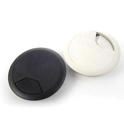 China Modern Desktop Computer Wire Box White Grommet For Office for sale