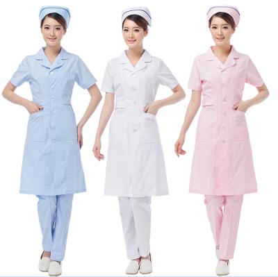 China Fashionable Short Sleeve Short Sleeve Nurse Uniform for sale