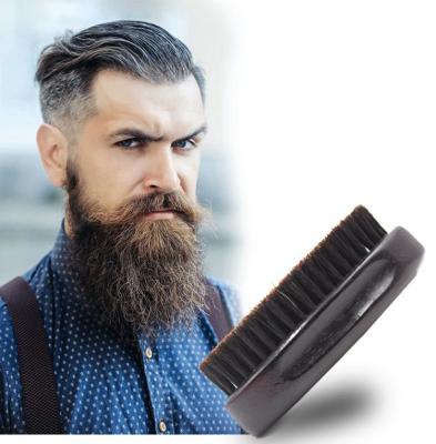 China Wholesale Wooden Hair Beard Comb Home Men's Hair Brush Cervical Elliptical Wooden Brush Comb for sale