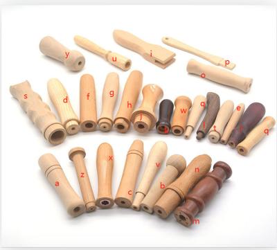 China Modern Wood Screwdriver Handle Furniture Hardware Hickory Wood Stamp Handle Accessories Can Tool Customized Foshan Handles for sale