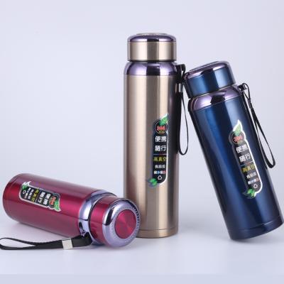 China New Design Business 600ml 800ml 1000ml Stainless Steel Water Bottle Custom Logo For Sport Water Bottle for sale