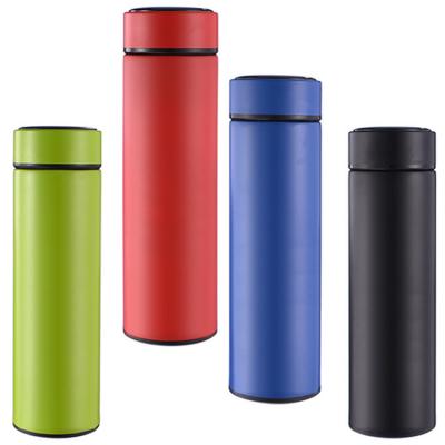 China Business Water Bottles 500ml Cold And Hot Cups Tumblers Stainless Steel Bottles With Lid Insulated Flask Water Bottles for sale