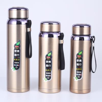 China Wholesale Business Double Wall Stainless Steel Vacuum Thermal Sport Sealed Insulated Hot Drinking Water Bottle for sale