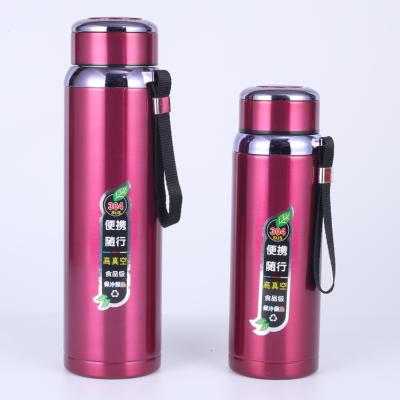 China Business Stainless Steel Water Bottle w/ Straw & Wide Mouth Lids (40oz 32oz 24oz 18oz) Keeps Liquids Hot or Cold for sale