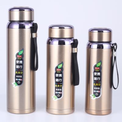 China Cheap Price Business Custom Logo Frosted Glass Water Bottle With Flange For Sale 2021 Travel Borosilicate Glass Water Bottles For Sport for sale