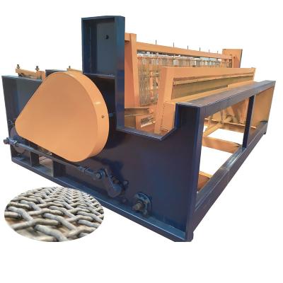 China Hotels Mine Stone Filter Screen Crimped Mesh Weaving Machine for sale