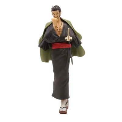 China Anime TCWJ Mihawk Cartoon Toy Anime 20cm Model Toy PVC One Piece Collectible Action Figure For Gifts for sale