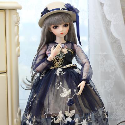 China DORIS interactive 1/3 BJD the princess is a girl's handmade makeup BJDSD 60cm simulation girl princess set for sale