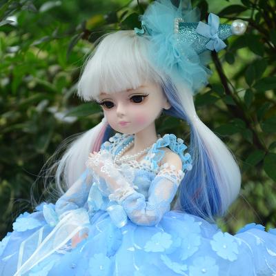 China DORIS 1/4 BJD 45cm Evelyn KILIG BJD 18 ball shape joints body makeup girl gift s collection interactive toys wholesale for sale