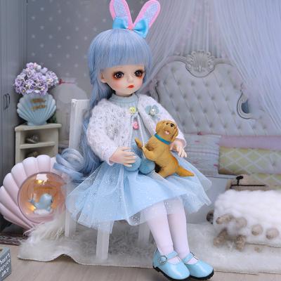 China Battery-powered 6-point doll accessories BJD d bjedwa clothes common cute 6-point princess transformation physics simulation toy clothes for sale