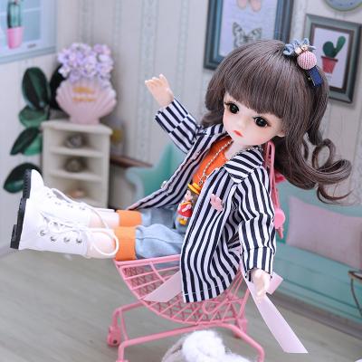 China Custom Dolls Band Interactive Doll Solid 6 Point Joint BJD Children's Toy Girl Princess Gift Dolls Sets for sale