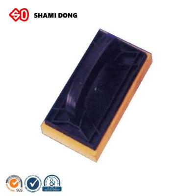 China SQUARE plastering trowel with gray sponge blade for sale