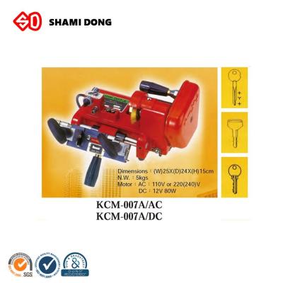 China PORTABLE Locksmiths Tools Equipment KCM-007 DUPICATING Automatic Key Cutting Machine for sale