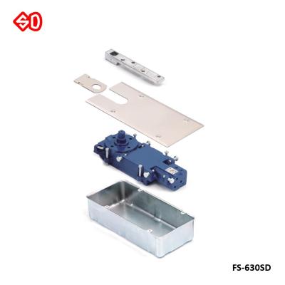 China 180' wide open; ° Automatic Heavy Hydraulic Floor Spring Door Closer Door Hinge Floor Spring for sale