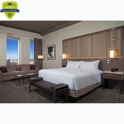 China GRT6014 modern hotel furniture factory for sale five star luxury commercial hotel bedroom furniture sets hotel for sale