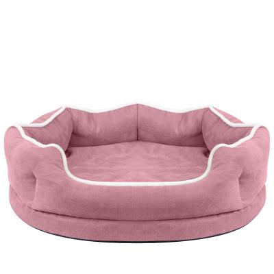 China Durable Super Quality Memory Foam Luxury Dog Sofa Bed With Removale Cover for sale