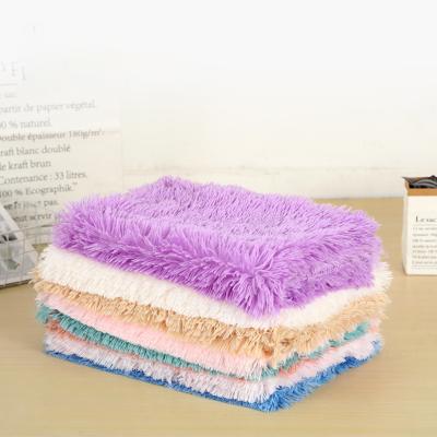 China Ultra Soft Pet Throw Plush Bed Stocked Sofa Blanket For Dogs Cats for sale