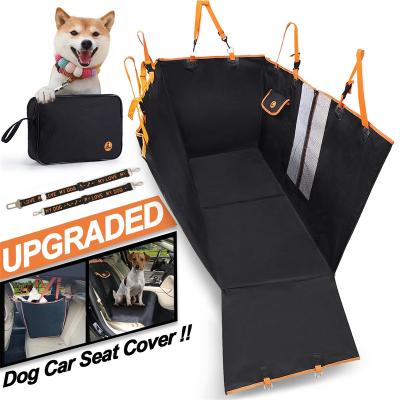 China Viable Waterproof Dog Mat Car Back Seat Cover Dog Car Seat Cover for sale