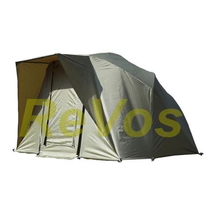 China Outddoor Fishing Revos Fishing Umbrella With Shelter Hat Feature Umbrella Fishing Bivvy for sale