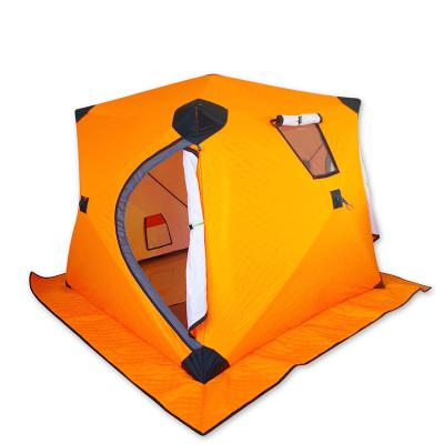 China High Quality Outdoor Fishing Revo OEM Ice Fishing Tent Ice Cube Winter Ice Fish Cube Tent for sale