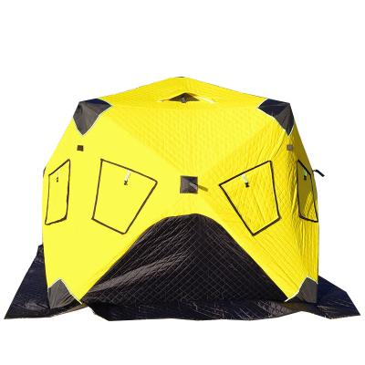 China Outdoor Fishing Revo Makers Lead Automatic Winter Fishing Tents With Cotton Ice Fishing Tents Automatic Fishing Tents Warm And Thick for sale