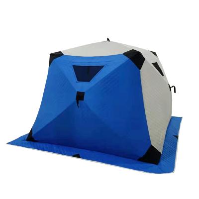 China Revo Outdoor Fishing High Quality Pop Up Outdoor Ice Fishing Tents Nice Design Ice Fishing Tent for sale