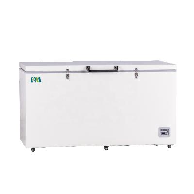 China Malinmaus 485L -40C Minus 40 Degree Chest Refrigerator MDF-40H485 Horizontal Medical Freezer 1670*810*930mm for sale