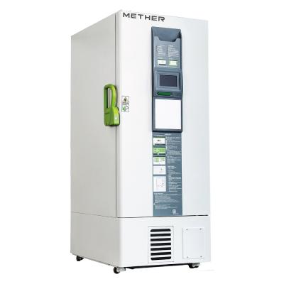 China Mether 408L -86C Series Refrigerant Upright Laboratory Cryogenic Ultra Low Temperature Freezer MDF-86V408 for sale