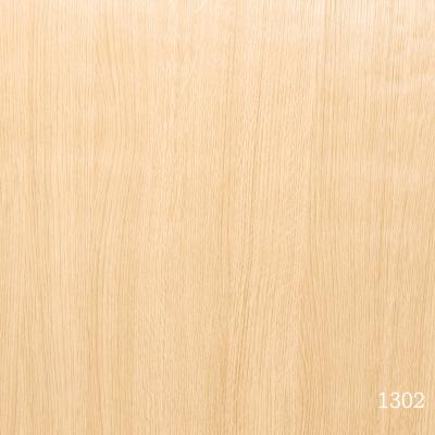 China High Quality Non Self Adhesive Blister Wood Film Furniture Film PVC Film 1302 for sale