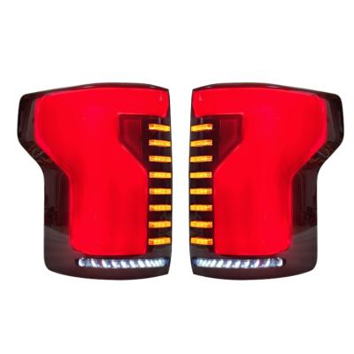 China ABS Plastic+led Hot Sale Led Car Daytime Running Light Rear Lamp Tail Light For Ford F150 Raptor 15-21 Modified Turn Signal Taillight for sale