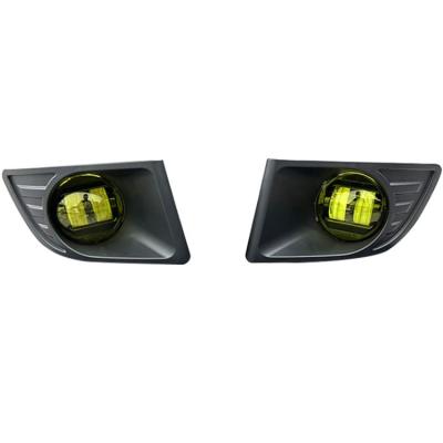 China ABS +led Led Goldeneye Car Front Bumper Lamp Front Fog Light For Toyota Prado Lc120 Fj120 Gx120 2003-2009 Modified for sale