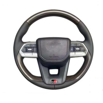 China Sports high quality car gr steering wheel for toyota land cruiser lc200 fj200 prado lc120 fj120  lc150 fj150 upgrade lc300 for sale