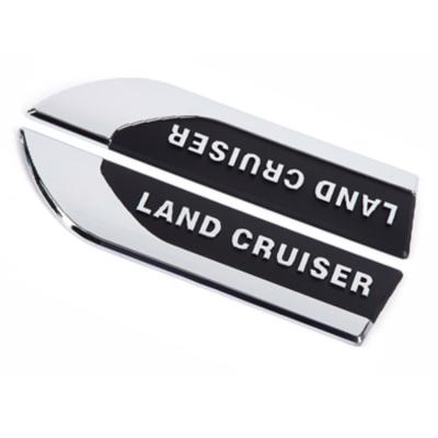 China Business/Luxury High Quality Car Side Fender Badge For Toyota Landcruiser 2008-2021 prdao lc120 lc150 exterior parts logo sticker for sale