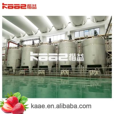 China Turnkey Automation Belt Press Blueberry Fruits Juice Processing Line for sale