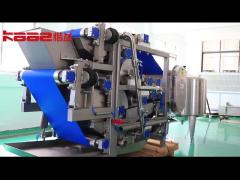 Belt pressing machine NFC fruits juicing equipment