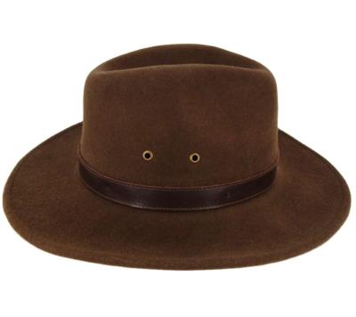 China 2022 Australian Innovative Custom Felt Hats Products 100% Wool Wool Felt Cowboy Hat for sale