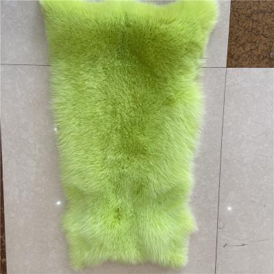 China Customizablethe real luxury fox fur is used to make fur coat decorations ornaments red fox fur for sale