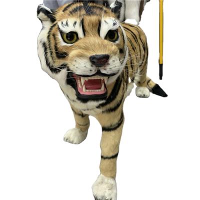 China China Tiger Fur Puppet Specimen Gifts and Dummy Craft Decorations for sale