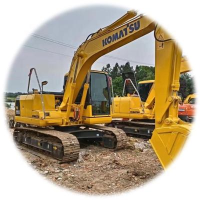 China Hot Sale Low Price 90% New Komatsu PC110-8 Used Excavator /second-hand Digger 11 ton 0.53m²; ³ for sale