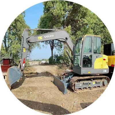 China Used road construction machinery used EC80 diggers 0.34mÂ ³ for sale