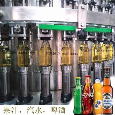 China Automatic 22000BPH 0.25L cola sprite Soda Water Filling Machine for sale