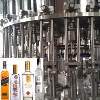 China CE Certification 4kw 10000BPH Liquor Filling Machine glass bottle alcohol dilling machine for sale