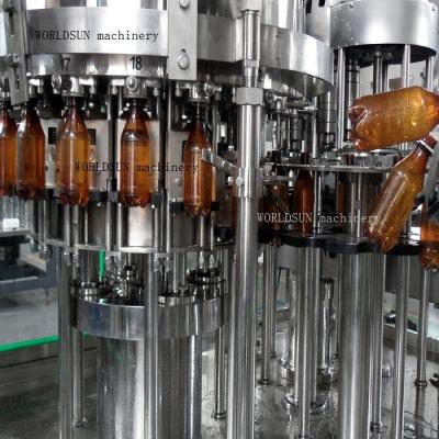 China full Automatic 3.5kw 3000BPH bottle aerated carbonated Beverage carbonated drink Filling Machine stainless steel 304 316 for sale