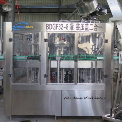 China CE tampando da máquina do tampão de coroa da máquina de engarrafamento da cerveja da máquina de enchimento da cerveja do ofício 8000BPH à venda