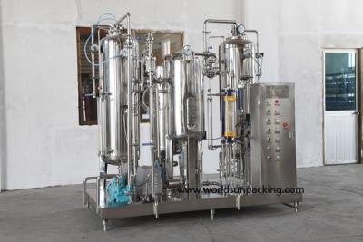 China Automatic Co2 Beverage Mixing Machine Aerated Carbonated Drink Mixer for sale